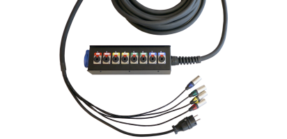 Intelligence PA-Linebox 4x Parallel Out, 1x Strom,10,0 m