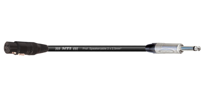 MTI Speakercable, 2x2,5mm², XLR-fem./Klinke