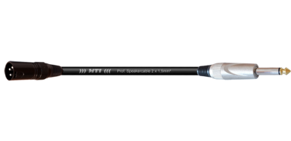 MTI Speakercable, 2x1,5mm², XLR-male/Klinke