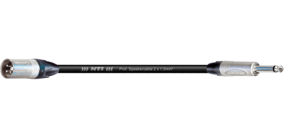 MTI Speakercable, 2x1,5mm², Neutrik XLR-male/Klinke