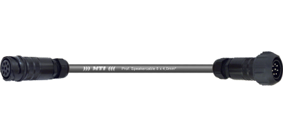 MTI Speakercore, 8x 4,0 mm², Rigging, PACOM 8pol. fem.o.Ü./male mit Ü.-Mutter
