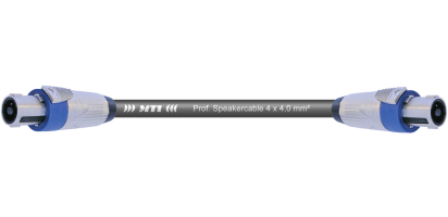 MTI Speakercore, 4x 4mm², Speakon 4pol., Metall