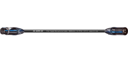 MTI Prof. DMX-Cable, Neutrik XLR-fem./male 3p.sw.