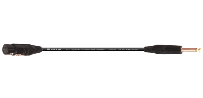 MTI Digital Micro-Cable, XLR-fem. 3p./Klinke 2p.