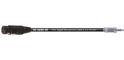 MTI Digital Micro-Cable, XLR-male 3p./Mini-Kl.3p.