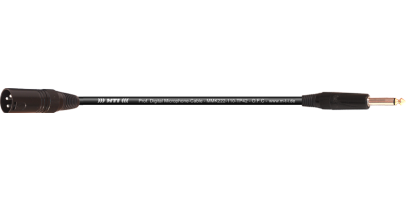 MTI Digital Micro-Cable, XLR-male 3p./Klinke 2p.