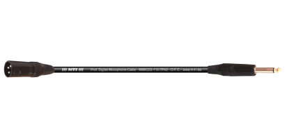 MTI Digital Micro-Cable, XLR-male 3p./Klinke 2p.