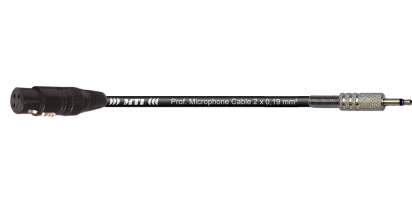 MTI Digital Micro-Cable, XLR-fem. 3p./Mini-Kl. 2p.