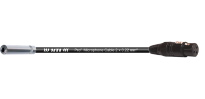 MTI Digital Audio-Adapter, Kl.-Bu./XLR-fem. 3p., 0,2 m
