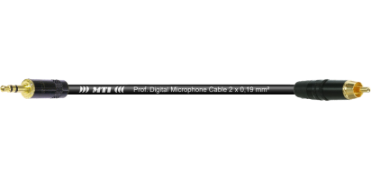 MTI Digital Audio-Adapter, Mini-Kl. 3p., Cinch-St.gold, 0,3 m