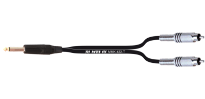 Breakout-Cable, Klinke 3p./2x Cinch