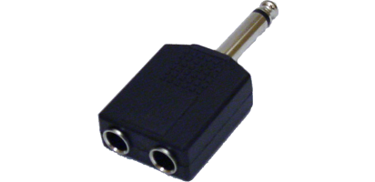 MTI-Adapter, 2xKlinkenbuchse/1xKlinkenstecker 2-p.