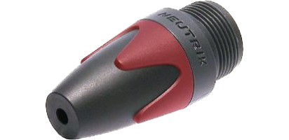 Neutrik XLR-Tülle, Kabelstecker NC-XX, rot