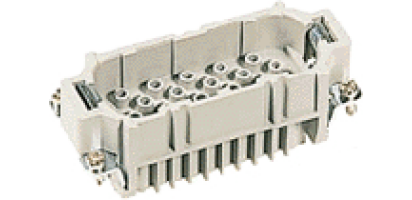 Stiftkontaktträger, 40pol., HAN-D 16B