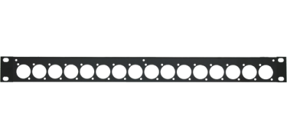 MTI Patch-Panel, 16 Bohrungen - D-Serie