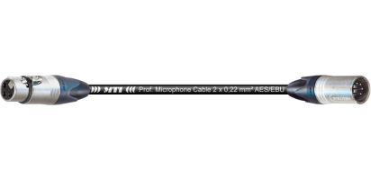 MTI DMX-Adapter, Neutrik XLR-fem. 3p./male 5p., 0,2 m