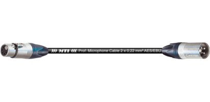 MTI DMX-Adapter, Neutrik XLR-fem. 5p./male 3p., 0,2 m