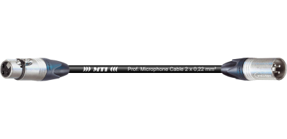 MTI Digital Audio-Adapter, XLR-fem./male 3p., 0,2 m