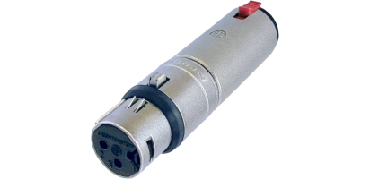 Neutrik Adapter, XLR 3p. Buchse-Klinkenbuchse 
