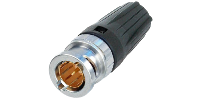 Neutrik BNC75 Ohm UHD Kabelstecker, 4K-8K, 0,6/2,8/4,5