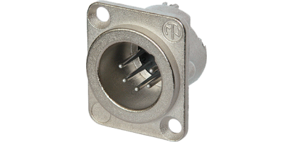 Neutrik XLR-5p.,Einbaustecker, D-Serie