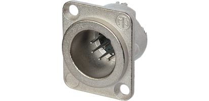 Neutrik XLR-7p.,Einbaustecker, D-Serie