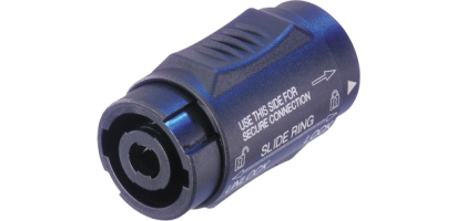 Neutrik Speakon male/male, Adapter 4p.