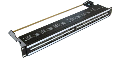 NEUTRIK Bantam-Patch-Panel, 2x48 TT, Sub-D 25 pol.