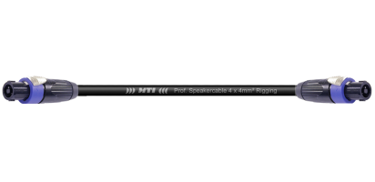 MTI Speakercore, 4x 4mm², Rigging, Speakon 4pol., Metall, schwarz