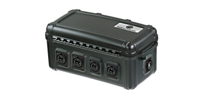 Neutrik opticalCON QUAD 4 Breakout Box, Multimode PC, schwarz