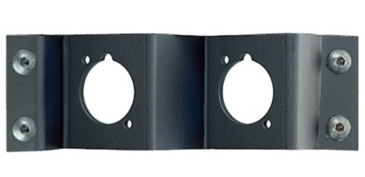 Neutrik opticalCON Platte für 2 Einbaubuchsen DUO/QUAD