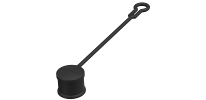 Neutrik Gummi-Dichtkappe für XLR-TOP, IP65, schwarz