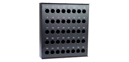 MTI Metall-Stagebox, 40 Bohrungen, Neutrik D-Serie